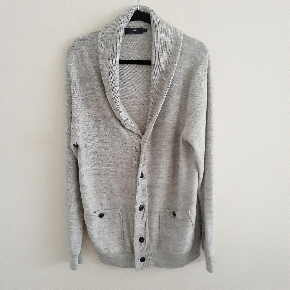 J.Crew 100% Lambswool Cardigan